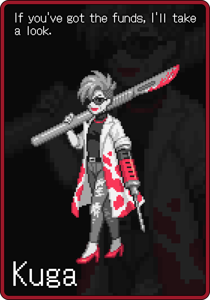 Kuga : If you've got the funds, I'll take a look.